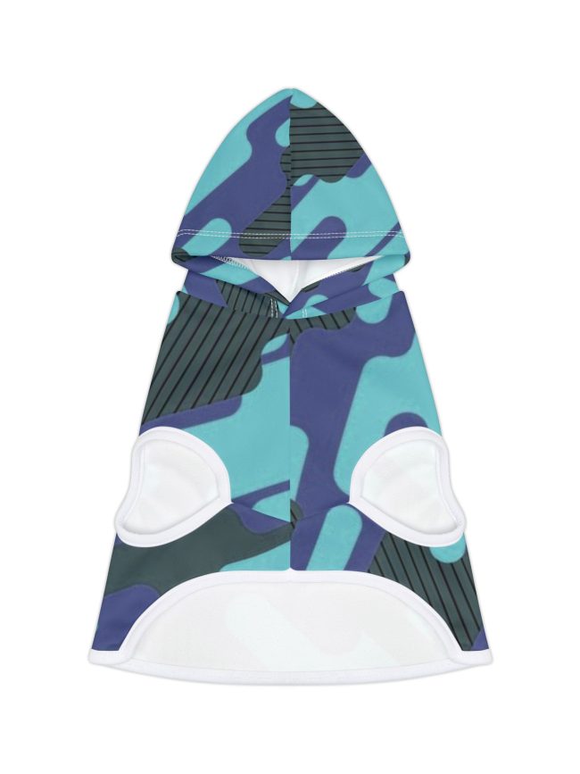 Stylish Pet Hoodie for Cozy Canines | Trendy Dog Apparel, Warm Pet Clothes, Camo Print, Dog Gift Idea, Fashionable Pet Wear