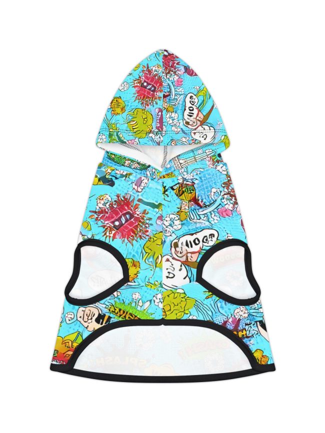 Colorful Fun Pet Hoodie for Dogs, Stylish Puppy Apparel, Dog Costume, Pet Fashion, Playful Pet Gear