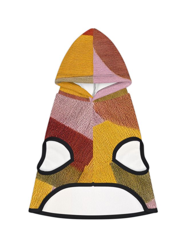 Chic Abstract Pet Hoodie, Cozy Dog Sweatshirt, Trendy Cat Apparel, Artsy Pet Clothing, Unique Pet Gift