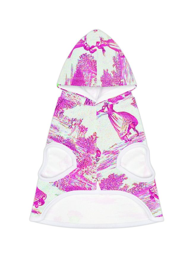 Chic Floral Pet Hoodie, Stylish Dog Sweater, Cute Pet Apparel, Cozy Pet Outfit, Perfect for Gifts and Special Occasions