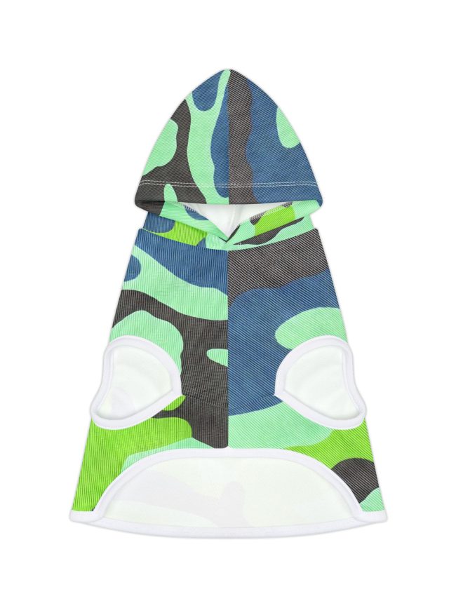 Camo Pet Hoodie | Stylish Dog Sweater, Warm Canine Wear, Cute Pet Outfit, Outdoor Adventure Gear, Birthday Gift for Pets