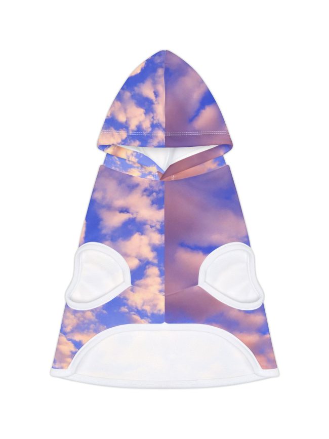 Cloudy Sky Pet Hoodie | Cozy Dog Sweatshirt | Stylish Pet Apparel | Ideal for Fall and Winter | Perfect Gift for Dog Lovers, Pet Birthday