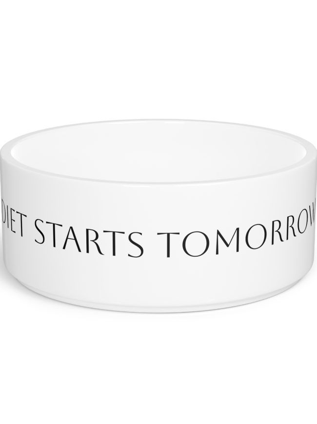 Funny Pet Bowl - Perfect Gift for Pet Lovers, Stylish Dog Dish, Cat Feeder, Unique Pet Supplies, Quirky Home Decor