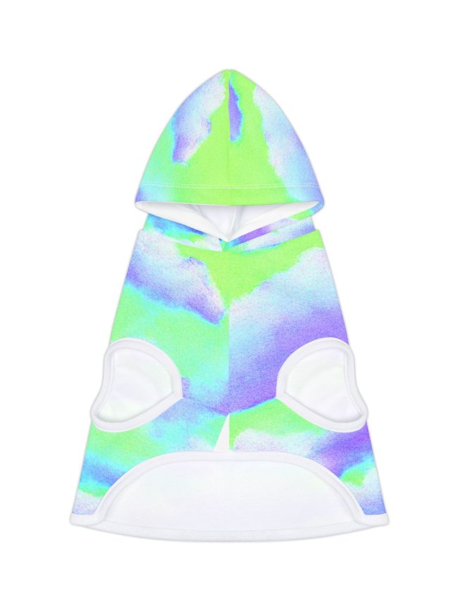 Vibrant Tie-Dye Pet Hoodie, Cozy Dog Hoodie, Colorful Pet Apparel, Cute Pet Clothes, Gifts for Pet Lovers