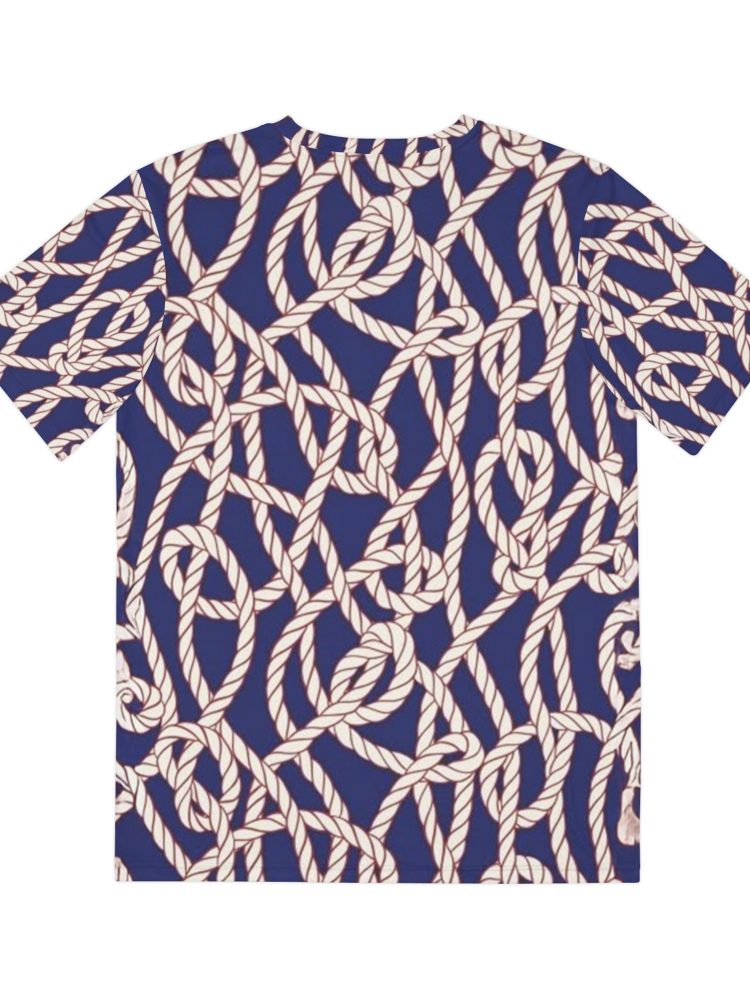 Nautical Knot Men's Polyester Tee - Perfect for Summer Adventures