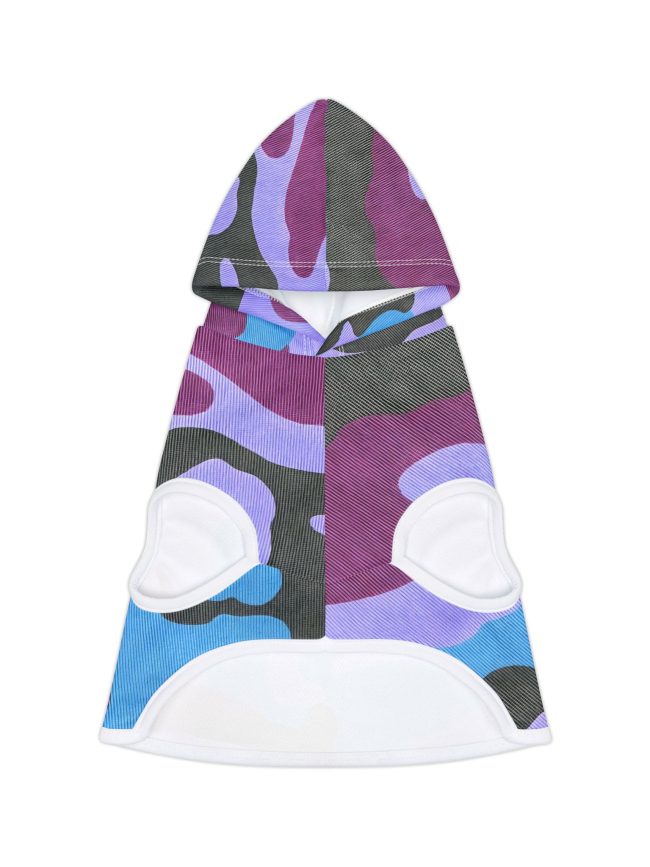Stylish Pet Hoodie, Trendy Dog Apparel, Camo Pet Sweatshirt, Comfortable Cat Hoodie, Gift for Pet Lovers, Warm Pet Clothing