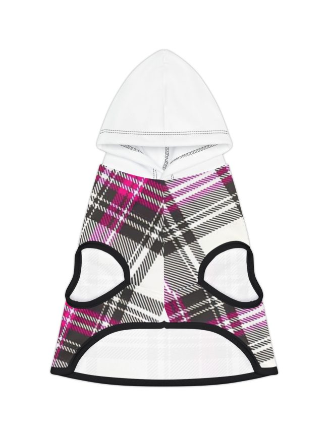 Cozy Plaid Pet Hoodie, Stylish Dog Sweater, Cute Puppy Jacket, Warm Pet Clothing, Plaid Dog Apparel, Holiday Gift for Pets
