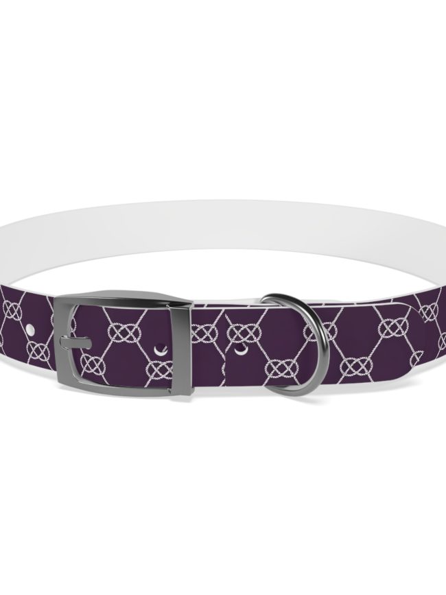 Stylish Purple Dog Collar, Dog Accessories, Pet Gifts, Trendy Pet Gear, Custom Dog Collar, Durable Dog Collar