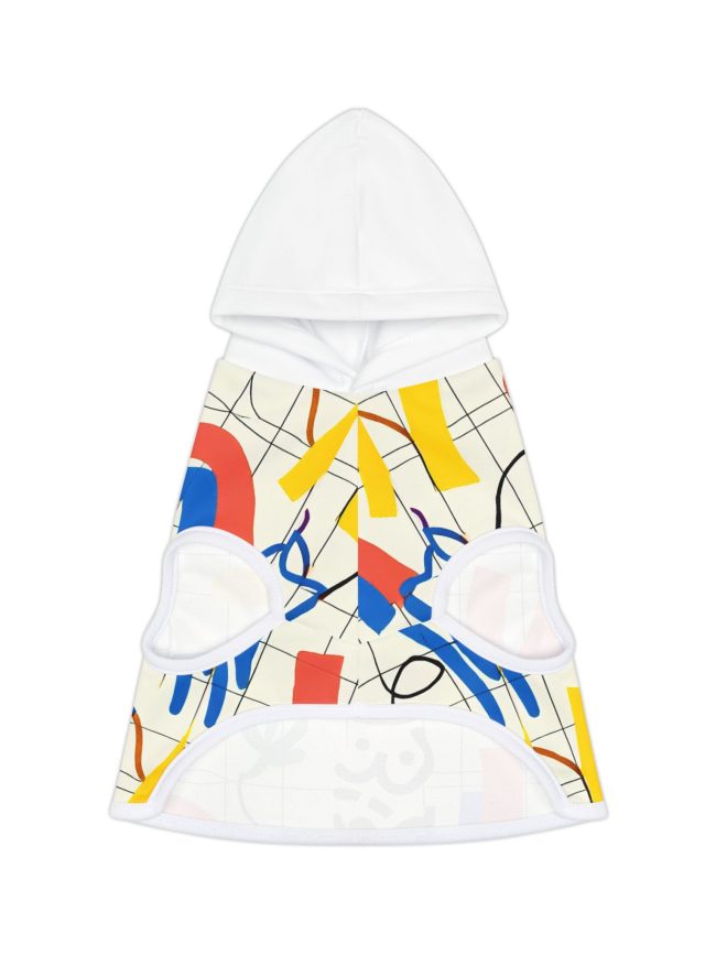 Colorful Pet Hoodie, Stylish Dog Sweater for Pet Fashion, Unique Pet Gift, Cozy Hoodie for Dogs, Cute Hooded Jacket for Pets