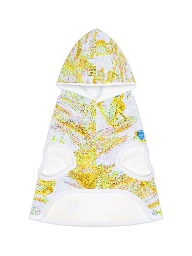 Whimsical Pet Hoodie for Cozy Days, Cute Dog Apparel, Fleece Pet Clothes, Dog Fashion, Gifts for Pet Lovers