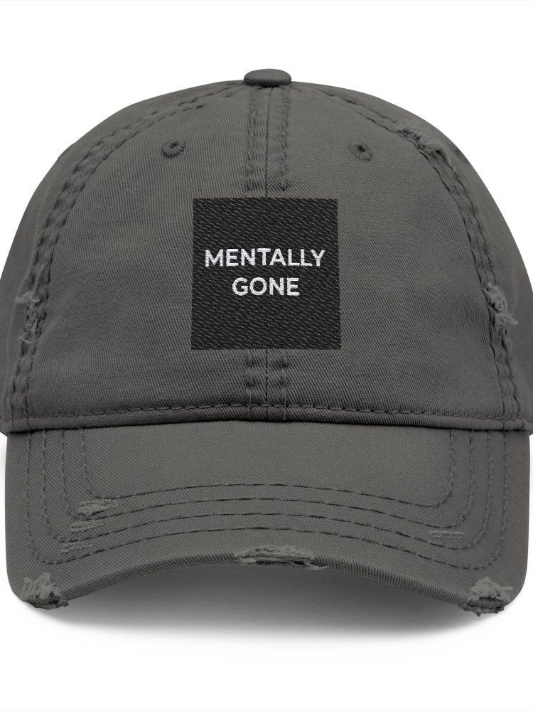 Distressed Dad Hat (Embroidery)
