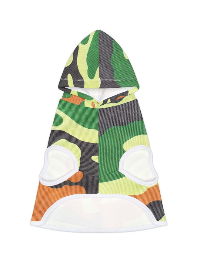 Stylish Camouflage Pet Hoodie for Trendy Pets, Dog Fashion, Pet Apparel, Cute Pet Gifts, Outdoor Dog Wear