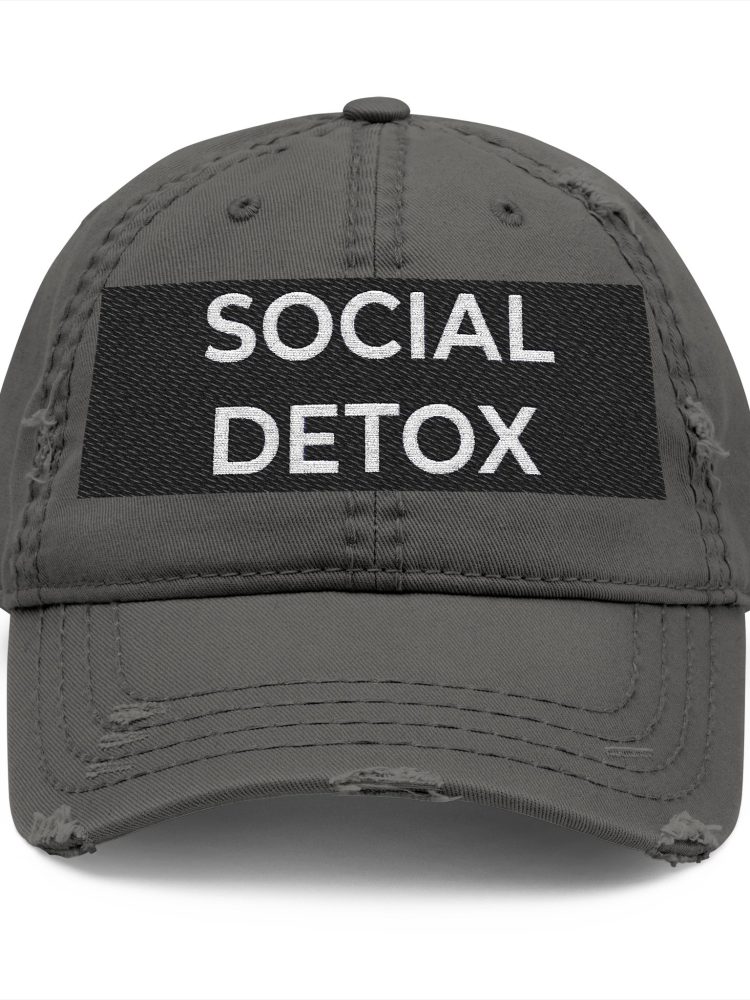 Distressed Dad Hat (Embroidery)