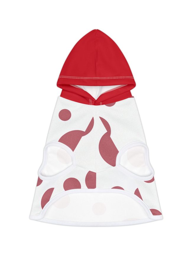 Cute Dog Hoodie with Fun Polka Dot Design for Pets, Cozy Pet Sweater, Dog Outfit, Pet Apparel, Christmas Gift for Dog Lovers