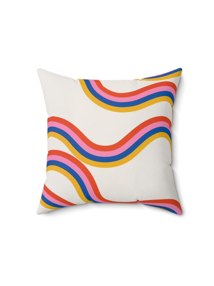 Spun Polyester Square Pillow