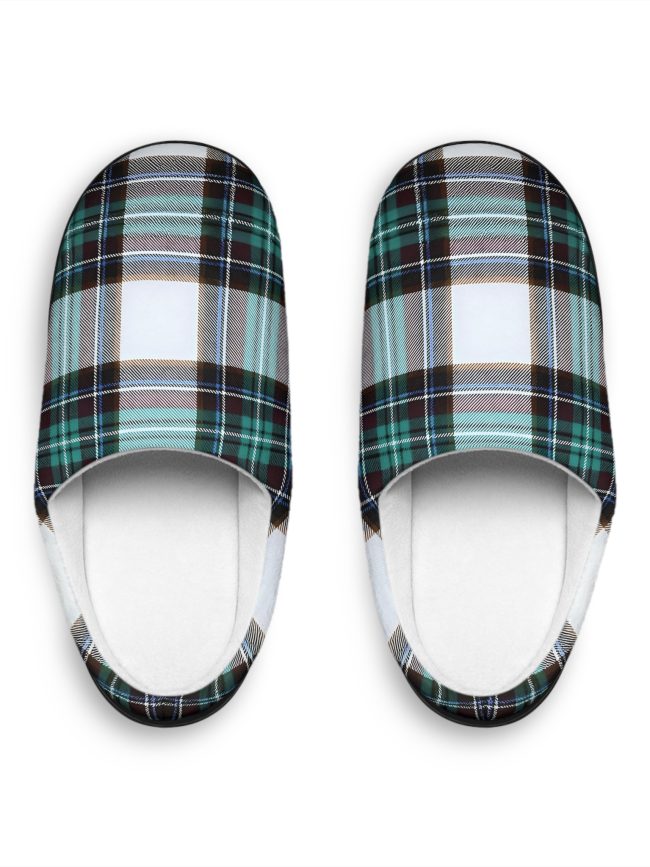 Cozy Women's Plaid Indoor Slippers for Relaxation & Home Comfort