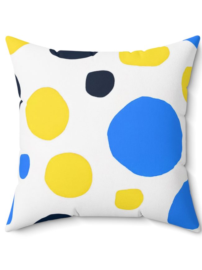 Spun Polyester Square Pillow