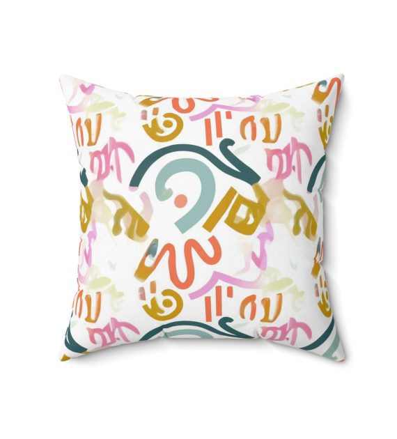 Spun Polyester Square Pillow - Image 7