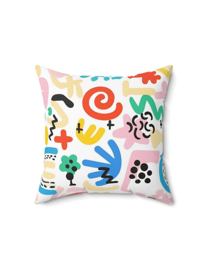 Spun Polyester Square Pillow