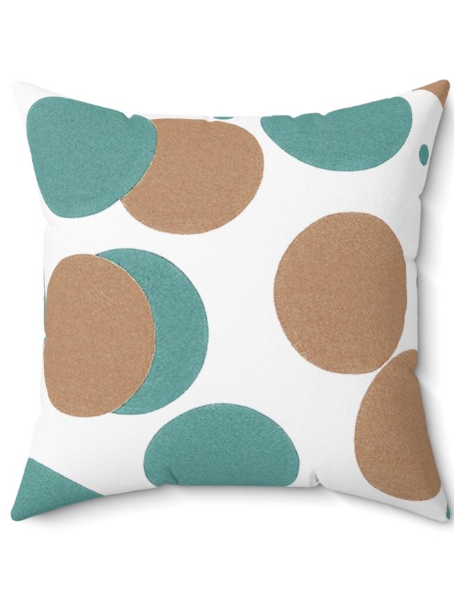 Spun Polyester Square Pillow