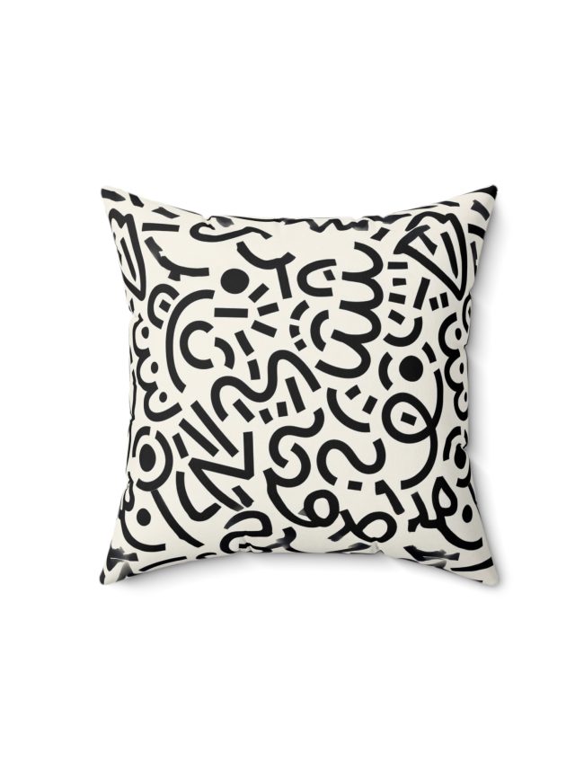 Spun Polyester Square Pillow