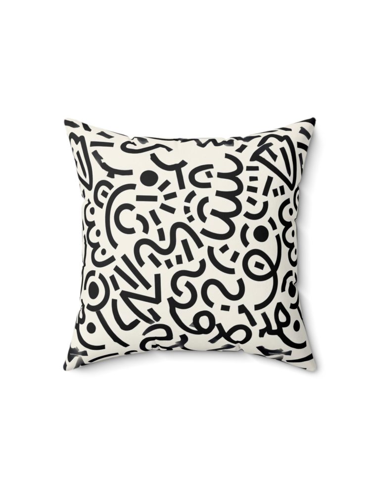 Spun Polyester Square Pillow