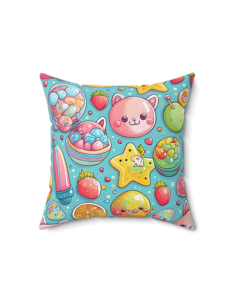 Spun Polyester Square Pillow