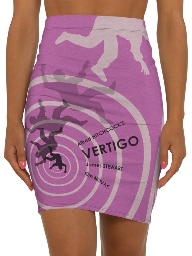 Women's Mid-Waist Pencil Skirt (AOP)
