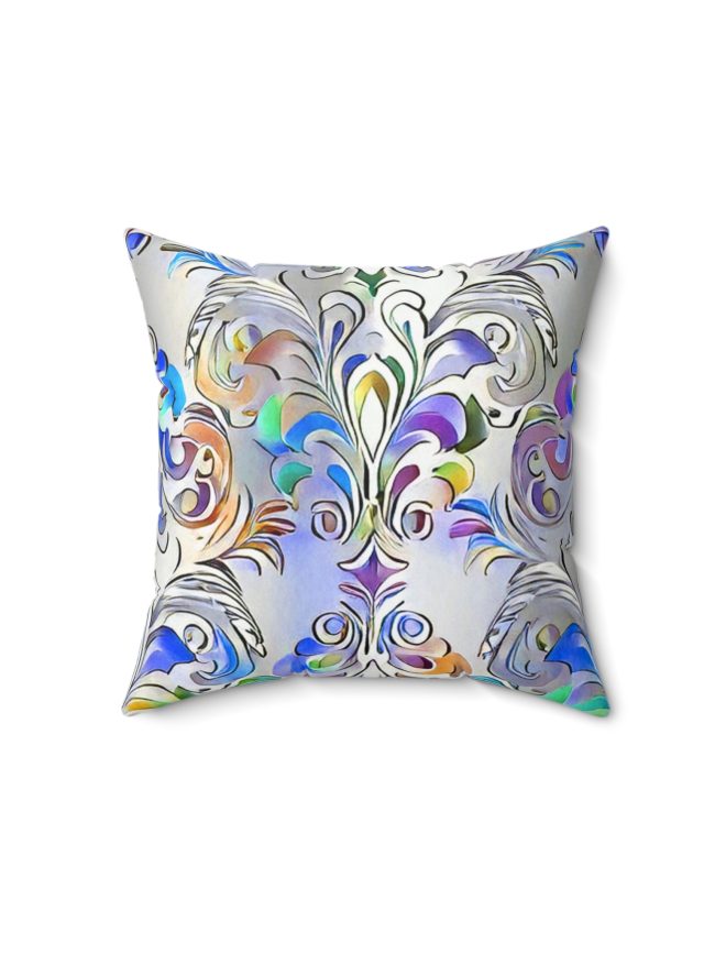 Spun Polyester Square Pillow