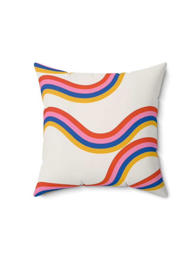Spun Polyester Square Pillow