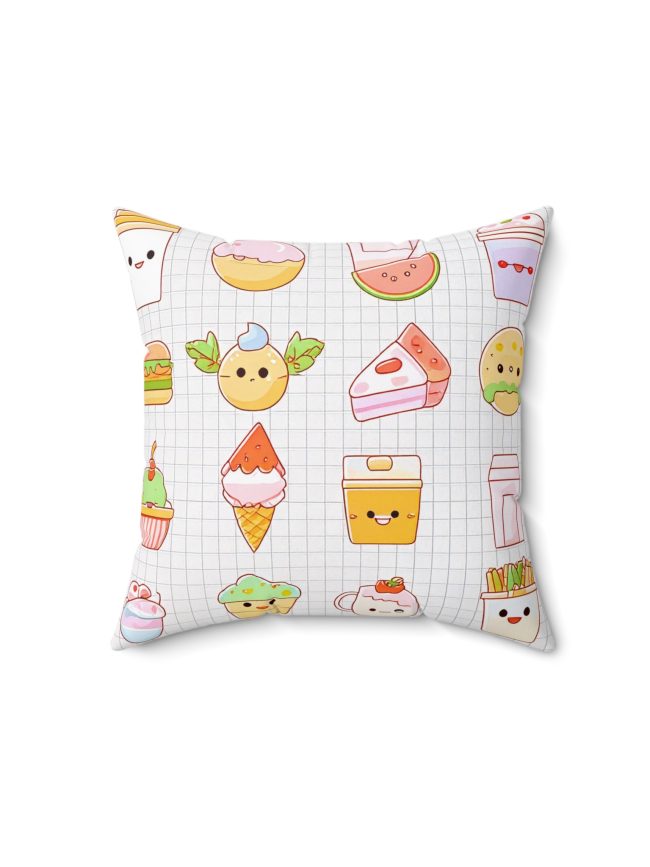 Spun Polyester Square Pillow
