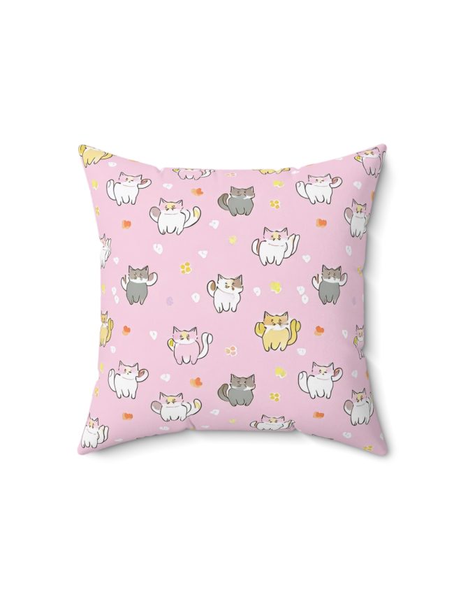 Spun Polyester Square Pillow