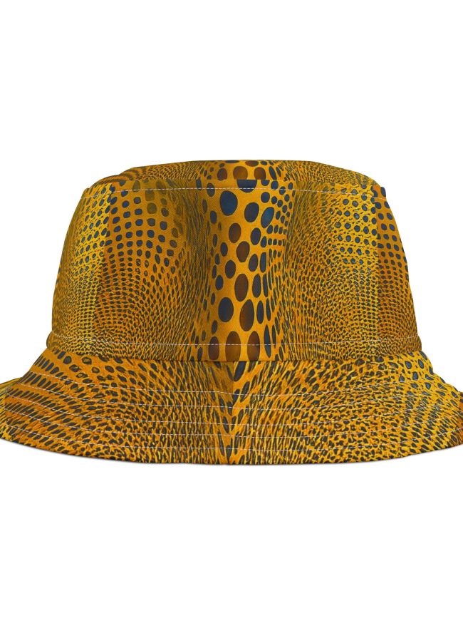 Vibrant AOP Bucket Hat for Summer, Boho Chic Sun Hat, Festival Fashion Accessory, Vacation Gear, Unique Gift Idea