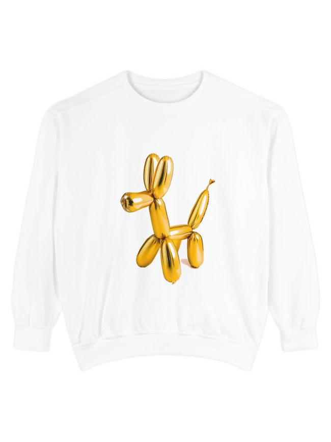 Balloon Dog Sweatshirt, Unisex Fashion, Perfect Gift for Dog Lovers, Cozy Casual Wear, Unique Graphic Design, Trendy Sweatshirt
