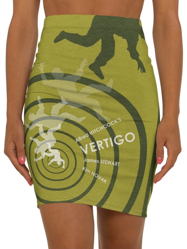 Women's Mid-Waist Pencil Skirt (AOP)