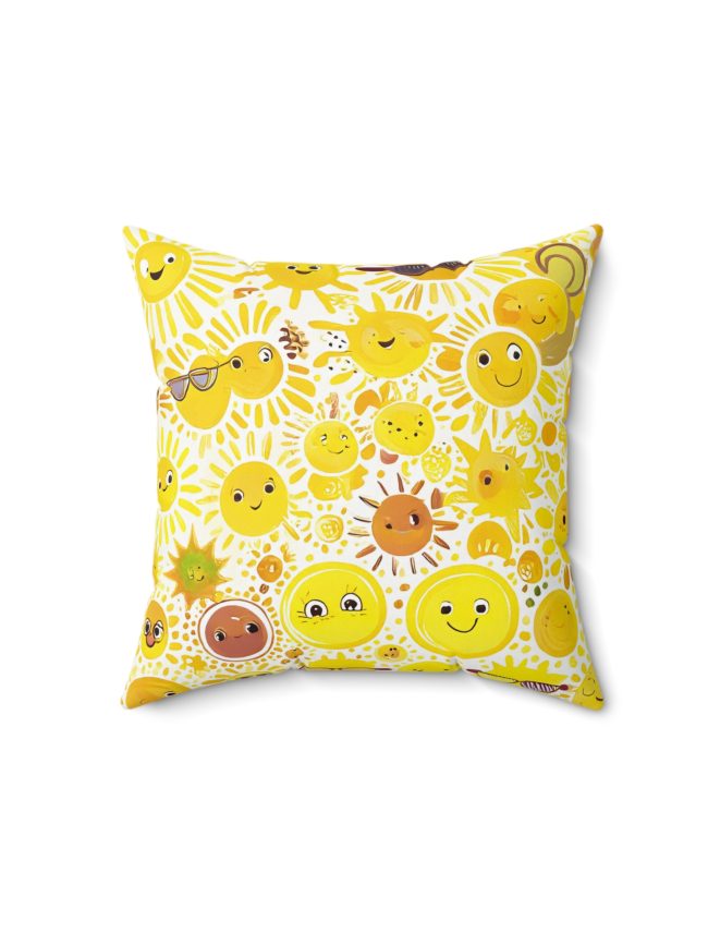 Spun Polyester Square Pillow