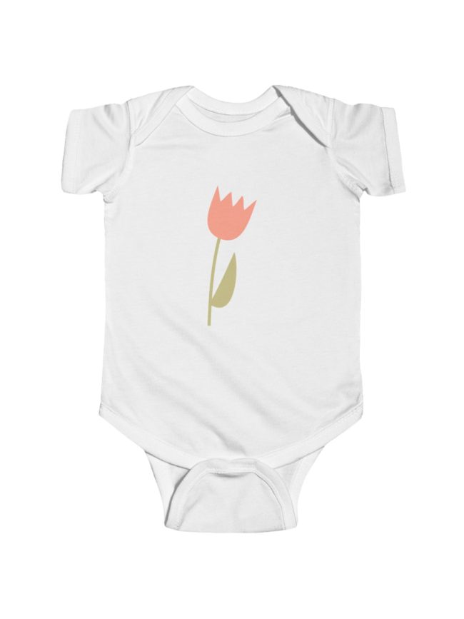 Floral Infant Bodysuit, Cute Baby Clothes, Baby Shower Gift, Toddler Outfit, Spring Fashion, Personalized Baby Gift