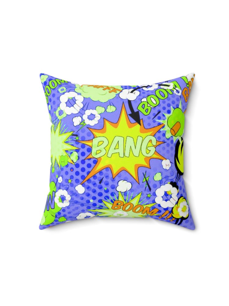 Spun Polyester Square Pillow