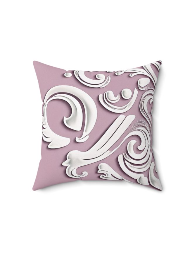 Spun Polyester Square Pillow