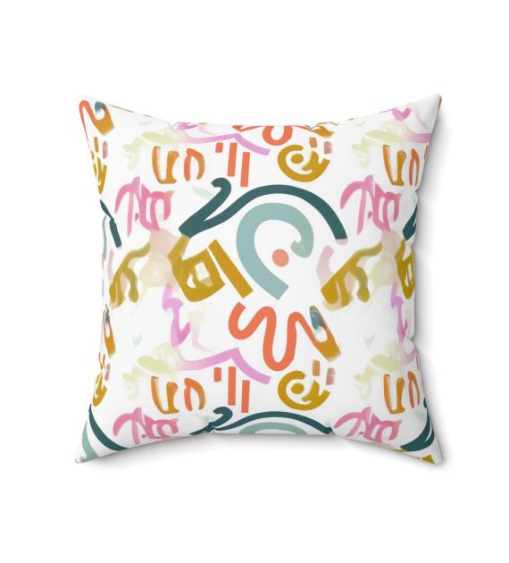 Spun Polyester Square Pillow - Image 8