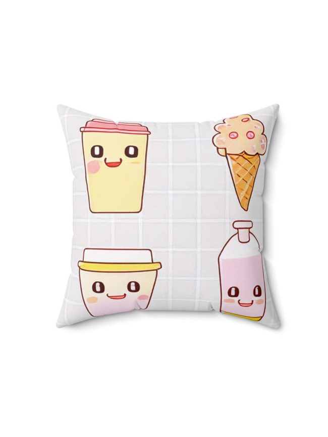 Spun Polyester Square Pillow