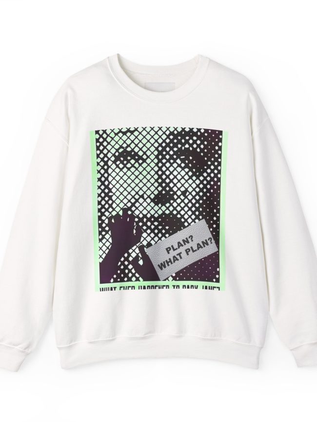 Plant What Plan? Unisex Crewneck Sweatshirt - Comfortable, Casual, Gift for Nature Lovers, Eco-Friendly Fashion, Trendy Fall Wear