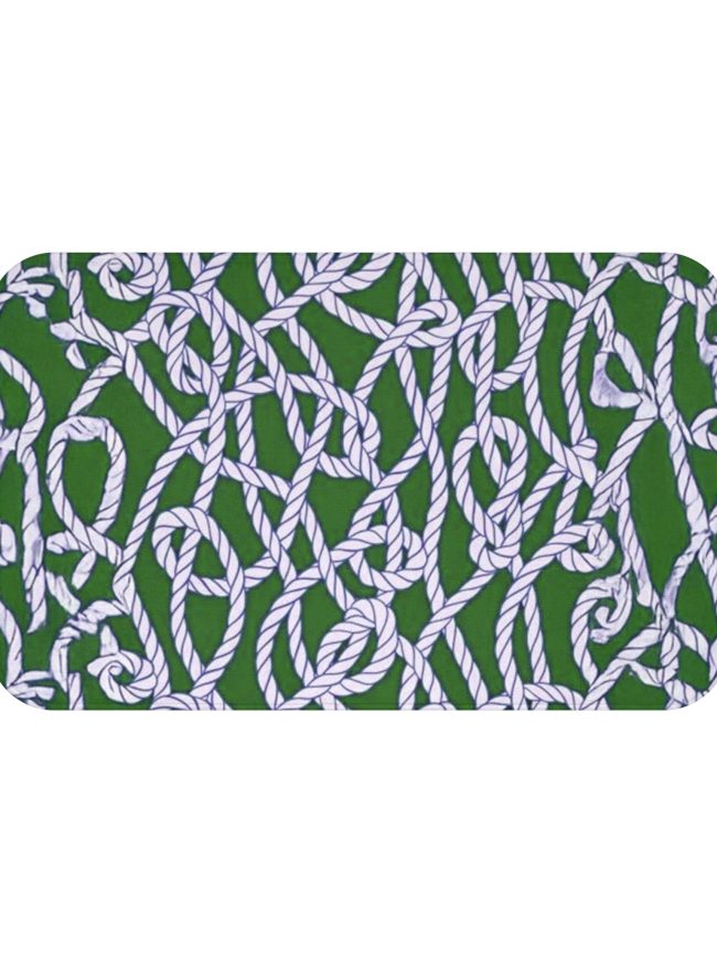 Nautical Rope Design Bath Mat - Stylish Bathroom Decor
