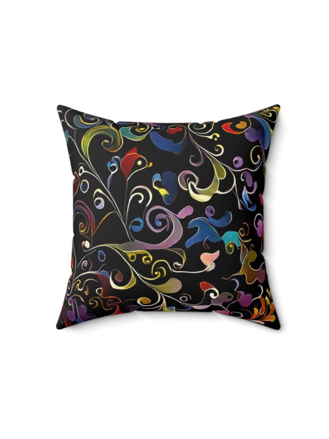 Spun Polyester Square Pillow
