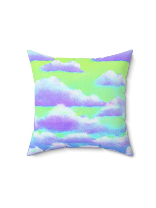 Spun Polyester Square Pillow
