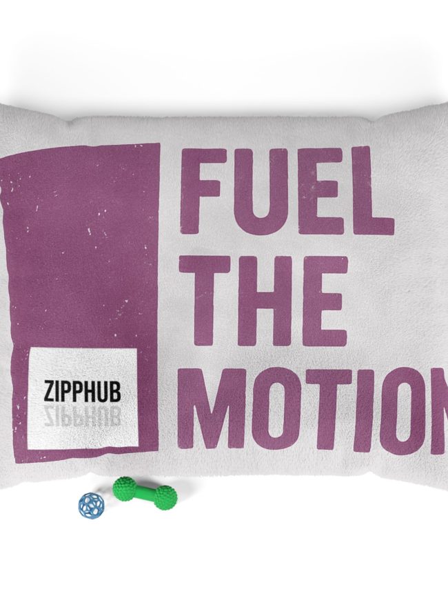 Cozy Pet Bed for Active Pets - Fuel the Motion Design, Comfortable Dog Bed, Cat Bed, Pet Furniture, Ideal Gift for Pet Lovers