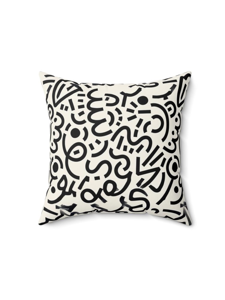 Spun Polyester Square Pillow