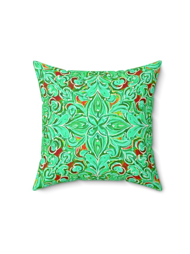 Spun Polyester Square Pillow