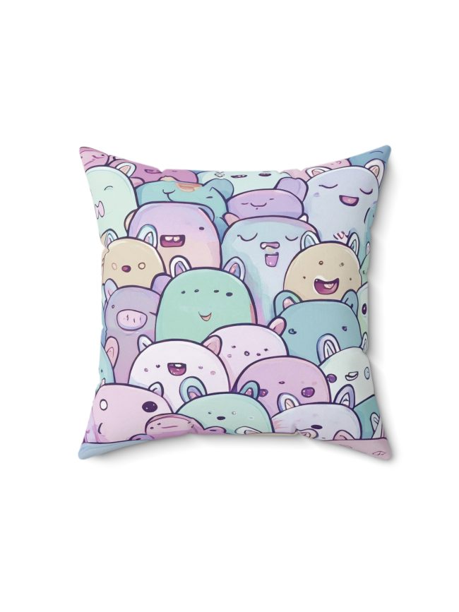 Spun Polyester Square Pillow