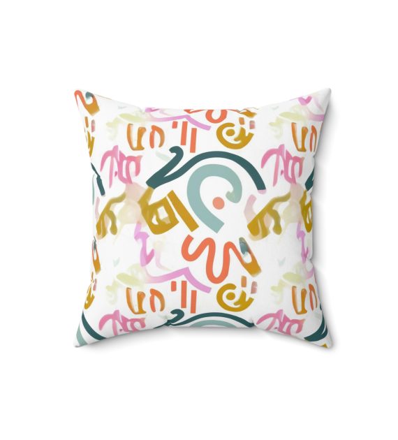 Spun Polyester Square Pillow - Image 5